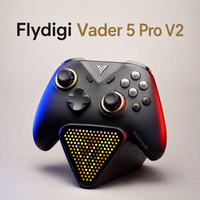 control inalambrico flydigi vader 5 pro v2 baja latencia de 4ms joystick forceflex 8 botones reasignables para ns movil tv pc