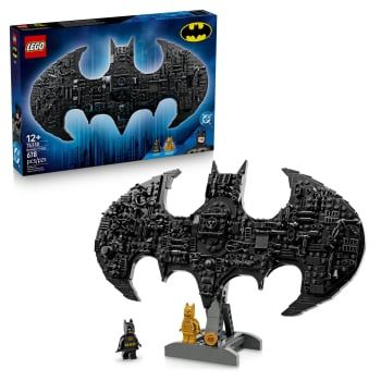 LEGO DC Comics Logotipo de Batman Super Heroes , Juguete de Construcción +12 años - 76330