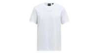 camiseta de manga corta peak performance explore graphic blanca
