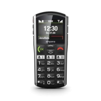 Móvil básico Emporia Simplicity Negro Plata 2