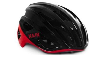 Casco kask mojito3 negro rojo
