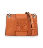 ax armani exchange para mujer xw000281af13672u3063 bolso mini bag naranja osfa casual sintetico