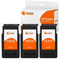 pccom essential canon pg512pg510cl513cl511 cartucho tinta compatible negrotricolor pack 3