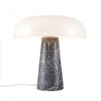 lampara de mesa glossy gris