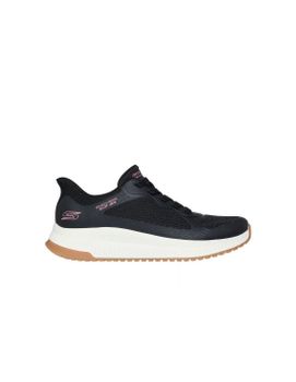 Zapatillas Skechers Slip-Ins Bobs Squad 4 - Stapl Mujer Negro