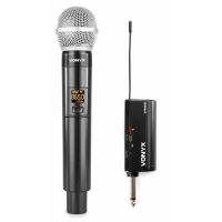 microfono vonyx wm55 inalambrico uhf con receptor y cancelacion de ruido