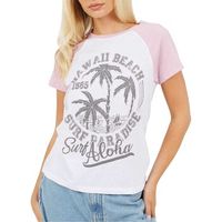 brave soul camiseta gt24049 para mujer