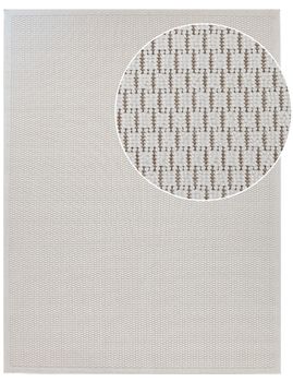 Alfombras de interior y exterior Timba marfil 60x100 cm