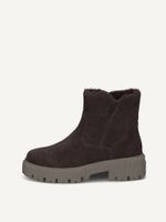 caprice bootie brown made of leather without heel size 38