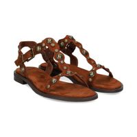 ash sandalias planas mujer - marron talla 40