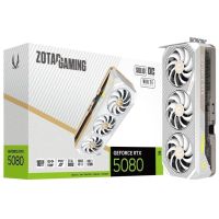 zotac gaming geforce rtx 5080 solid oc 16gb gddr7 reflex 2 rtx ai dlss4 blanca