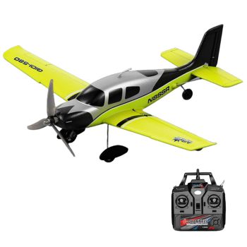 QIDI A580 Cirrus SR22 2.4G 4CH 520 mm de envergadura 3D acrobacias avión RC sin escobillas EPP planeador de ala fija RTF