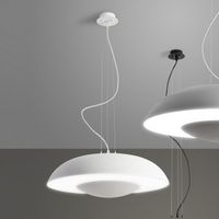 lampara de techo led vontre blanco 36w