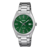 casio - reloj de pulsera utp-1302pd-3a1vef para mujer con correa de acero inoxidable resistente al agua hasta 5 bares y cierre de triple pliegue