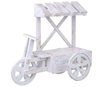 Soporte de madera con estructura resistente. sus dimensiones de 43x17 cm y altura de 39 cm