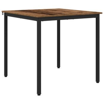 Mesas De Comedor - Mesa De Cocina 80 X 80 X 75 Cm Madera De Ingeniería