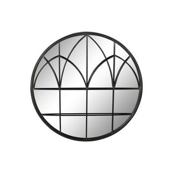 Espejo Metal Espejo 76x4x76 Negro