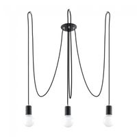 lampara colgante edison 3 luces