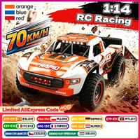 wltoys q130 114 24g coche rc todoterreno camioneta de escalada de alta velocidad modelo de carreras rc sin escobillas juguete de control remoto regalo