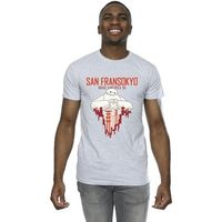 disney camiseta big hero 6 san fransokyo para hombre