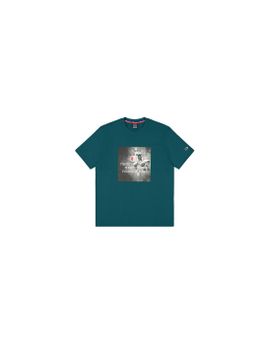 Camiseta Champion Crewneck Hombre Verde