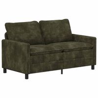 sofa verde 156 x 81 x 875 cm poliester vidaxl