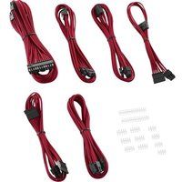 cablemod c-series axi hxi tx  rm modflex essentials cable kit - red red