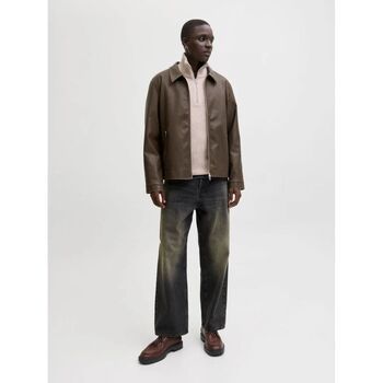 Jack & Jones Chaquetas 12278839 JJECASABLANCA PU-CHOCOLATE BROWN para hombre