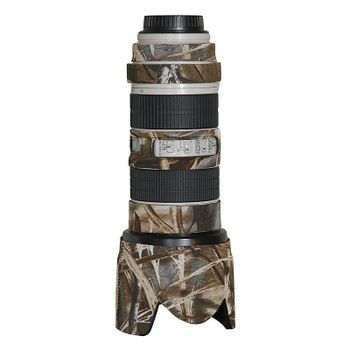 Kit De Protección De Neopreno Con Camuflaje Lenscoat Compatible Con Canon Ef 70-200 F/2.8 Is -lc70200m4