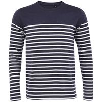 sols camiseta manga larga matelot para hombre