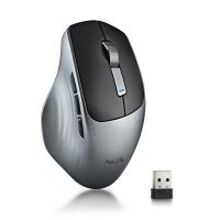 raton ngs lush-rb inalambrico multimodo 1600dpi grafito botones silenciosos