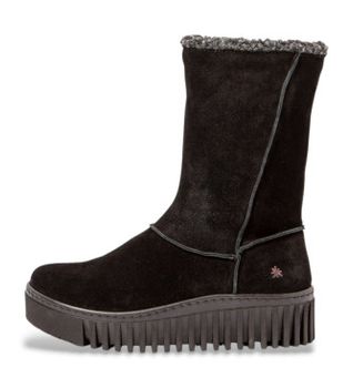 Art para mujer. 115111101003_001 Botines de piel 1511 negro (37), Plano, Cremallera, Casual