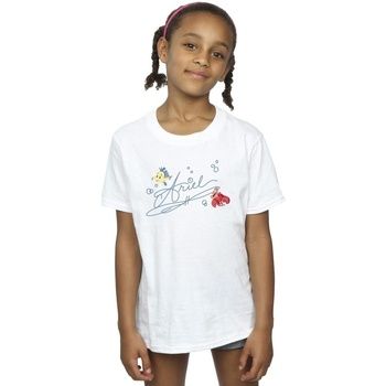 Disney Camiseta The Little Mermaid para niña