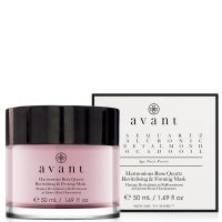 avant skincare mascarilla revitalizante y reafirmante de cuarzo rosa armonioso 50ml