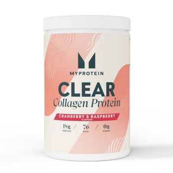 Clear Collagen Powder Tub - 30raciones - Arándanos y Frambuesas