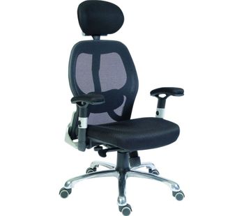 TEKNIK Cobham OA1013BLK Mesh Reclining Executive Chair - Black, Black