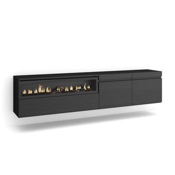 Mueble Tv | Televisión | Muebles De Salón, Almacenaje | 200x45x35cm | Para Tv Hasta 80