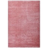 alfombra de pelo alto sofi - 230 x 160 cm rosa viejo