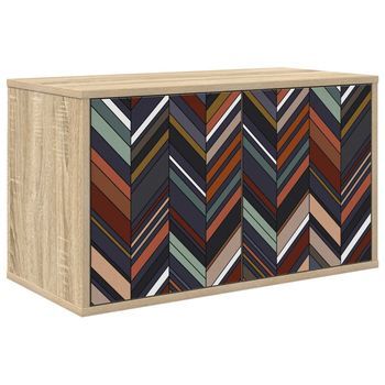 Mueble De Tv Montado En La Pared Ommen 69 X 33 X 40 Cm Vidaxl