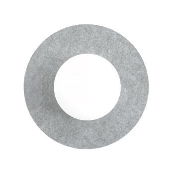 Aplique de pared san gris