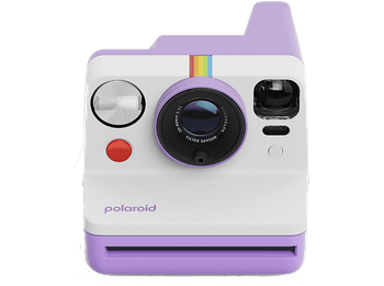 Cámara instantánea - Polaroid Now Generation 3, Temporizador automático, Flash preciso, Morado