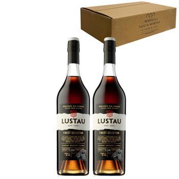 Brandy Lustau Finest Selection - Pack 2 Botellas 70 Cl - 14% Vol.