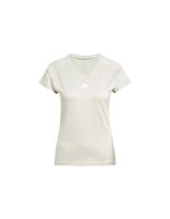 camiseta de fitness adidas aeroready minimal mujer azulblanco