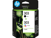 cartucho de tinta - hp 303 combo 4 pack 3ym92ae instant ink negro cian amarillo magenta