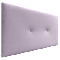 dhome cabecero de terciopelo liso con botones 90x60 camas 8090 - salmon