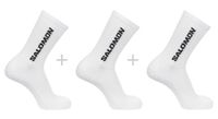 salomon everyday crew calcetines de 3 pares blanco unisex