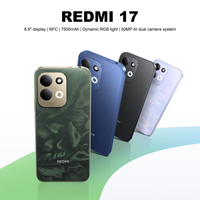 xiaomi redmi 17 4g 4gb128gb smartphone pantalla de 69 camara de 50mp nfc bateria grande de 7500mah doble sim hibrida microsd telefono movil android