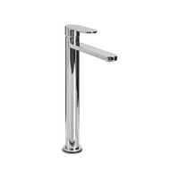 grifo mezclador para lavabo de laton cromado elegante monomando 30 cm accesorios de bano plateado colhue