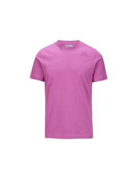 Camiseta Kappa Cafers Slim Hombre Violeta