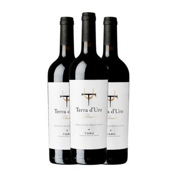 Terra D'uro Vino Tinto Selección Toro Crianza 75 Cl 14.5% Vol. (pack De 3 Unidades)